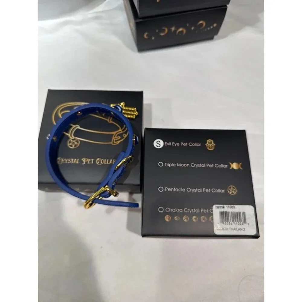 Evil Eye Pet Collar Size Small